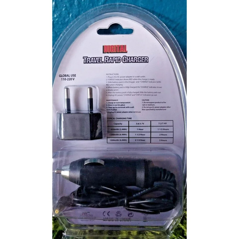 Digital Extreme Power Travel Rapid Charger For Nikon EN-EL5